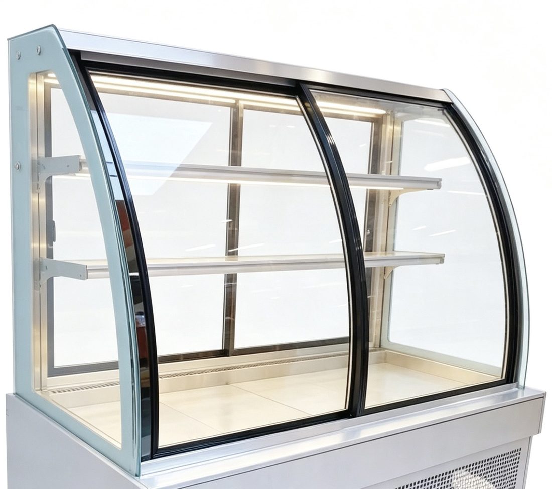 Curved Display Door for commercial refrigeration